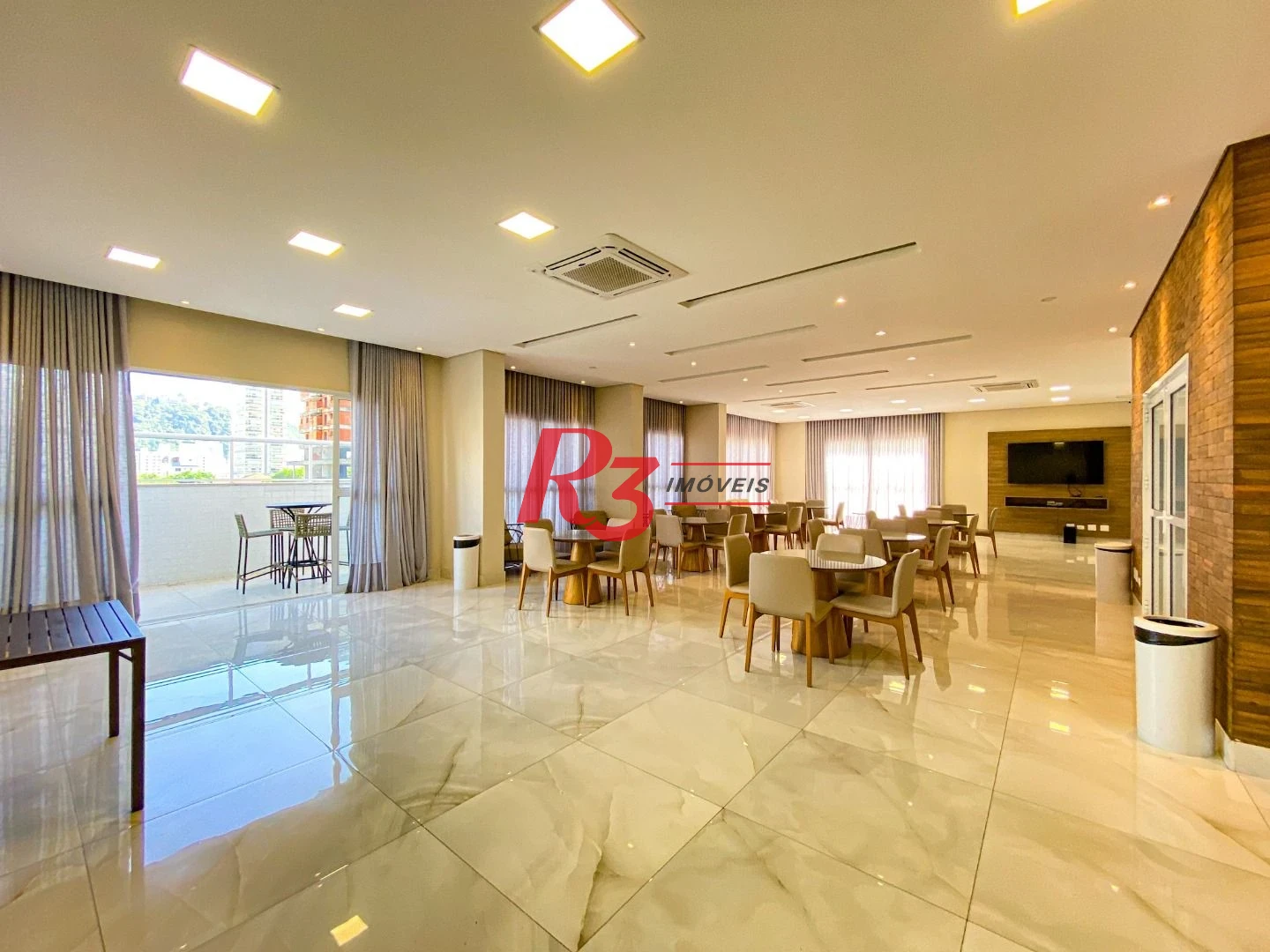 Apartamento com 3 dormitórios à venda, 129 m² por R$ 2.332.000,00 - Gonzaga - Santos/SP