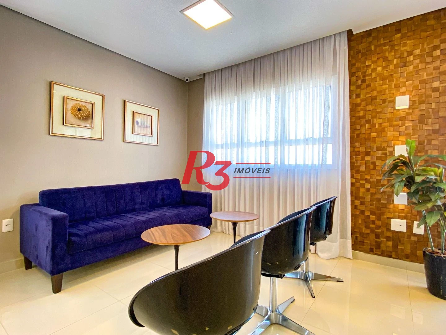 Apartamento com 1 dormitório para alugar, 54 m² por R$ 5.800,00/mês - Embaré - Santos/SP