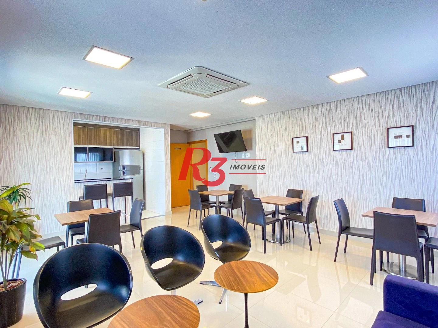 Apartamento com 1 dormitório para alugar, 54 m² por R$ 5.800,00/mês - Embaré - Santos/SP