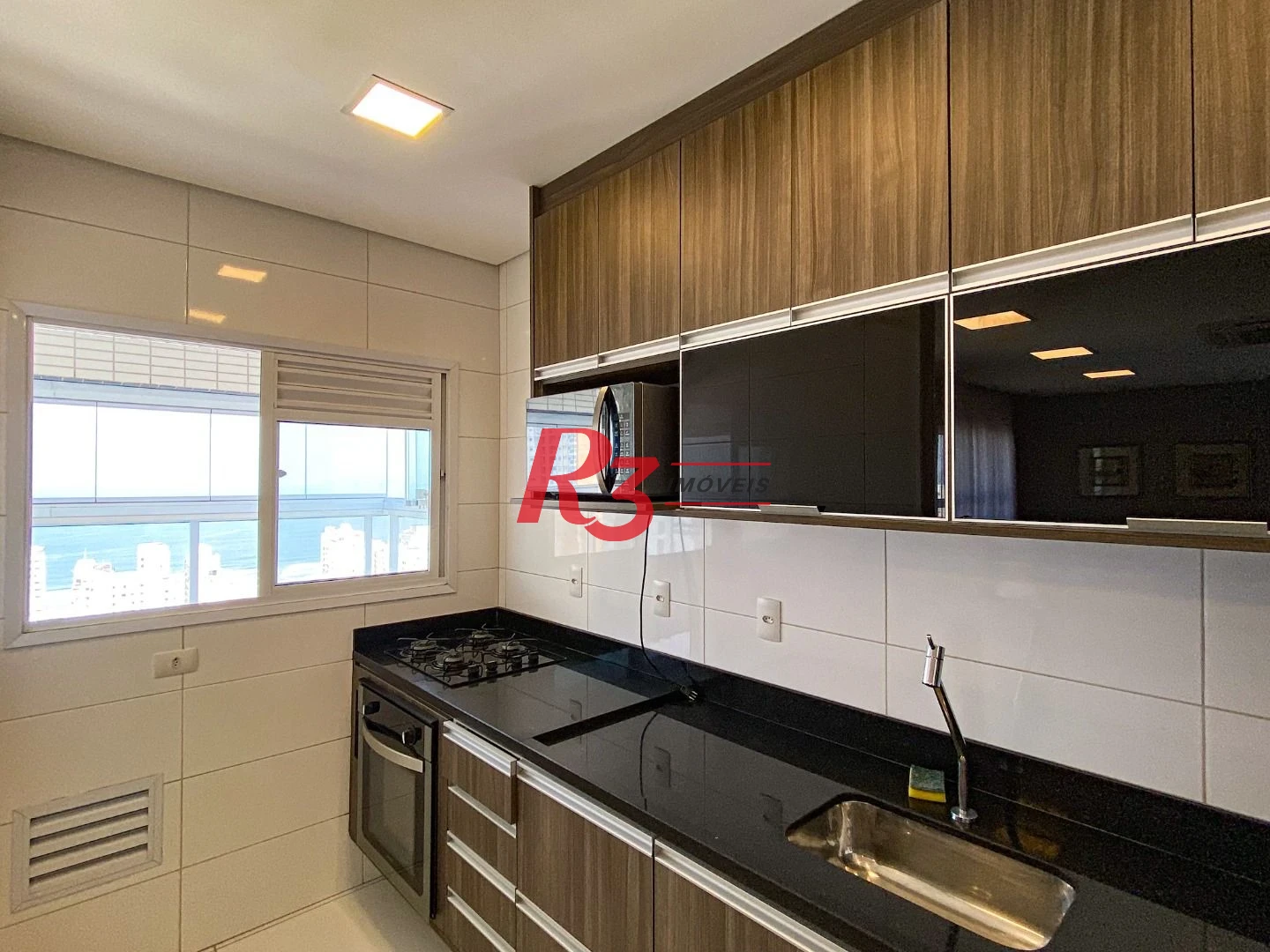Apartamento com 1 dormitório para alugar, 54 m² por R$ 5.800,00/mês - Embaré - Santos/SP
