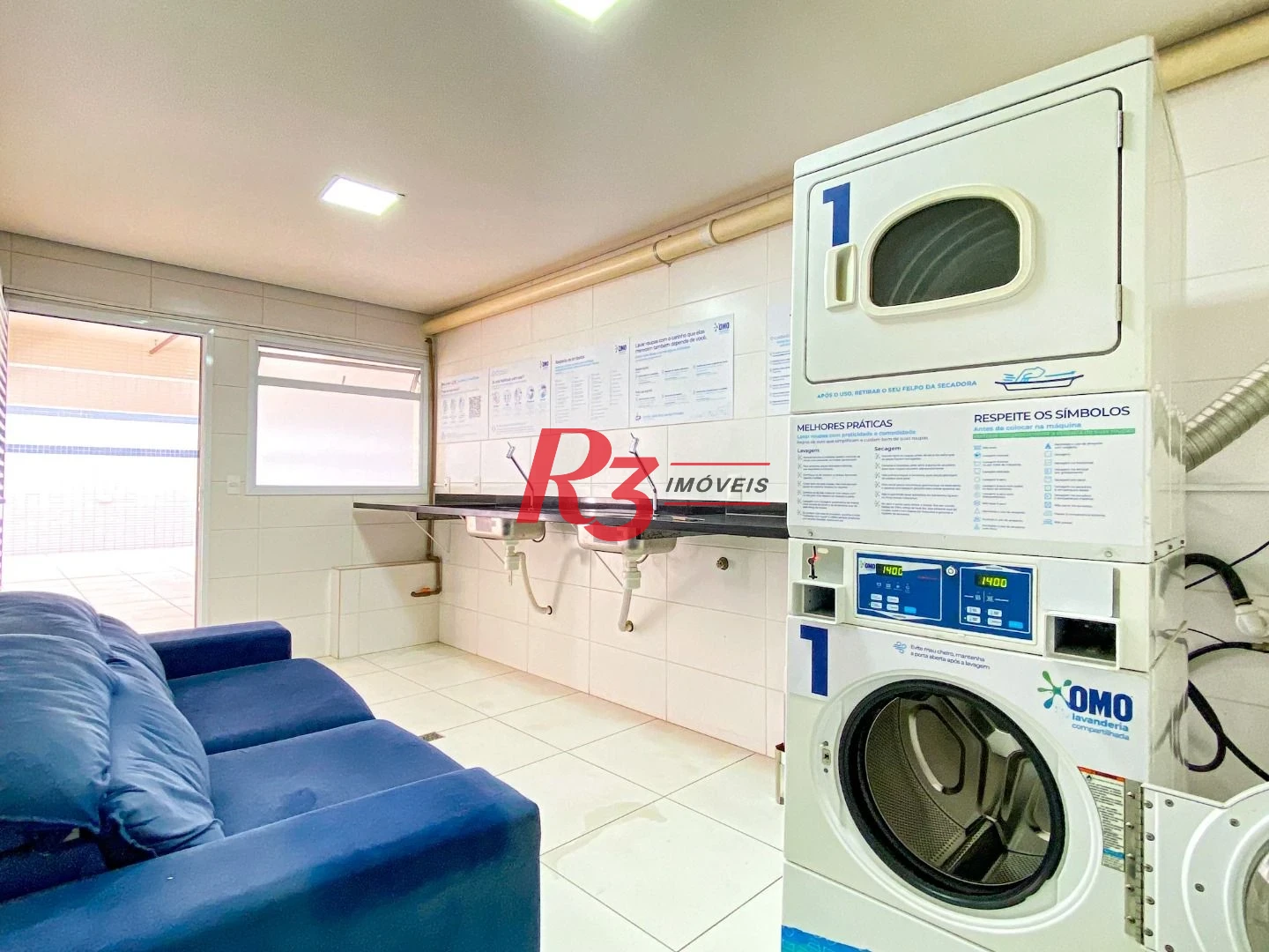 Apartamento com 1 dormitório para alugar, 54 m² por R$ 5.800,00/mês - Embaré - Santos/SP