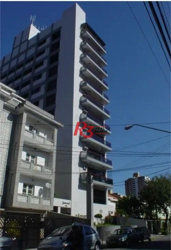 Apartamento com 2 dormitórios à venda, 140 m² por R$ 1.100.000,00 - Embaré - Santos/SP