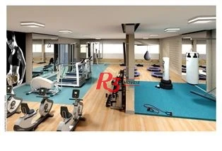 Apartamento com 3 dormitórios à venda, 129 m² por R$ 2.235.000,00 - Aparecida - Santos/SP