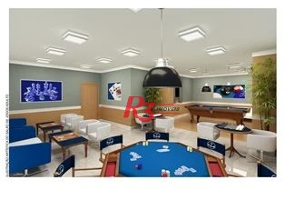 Apartamento com 3 dormitórios à venda, 129 m² por R$ 2.235.000,00 - Aparecida - Santos/SP