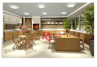 Apartamento com 3 dormitórios à venda, 129 m² por R$ 2.235.000,00 - Aparecida - Santos/SP