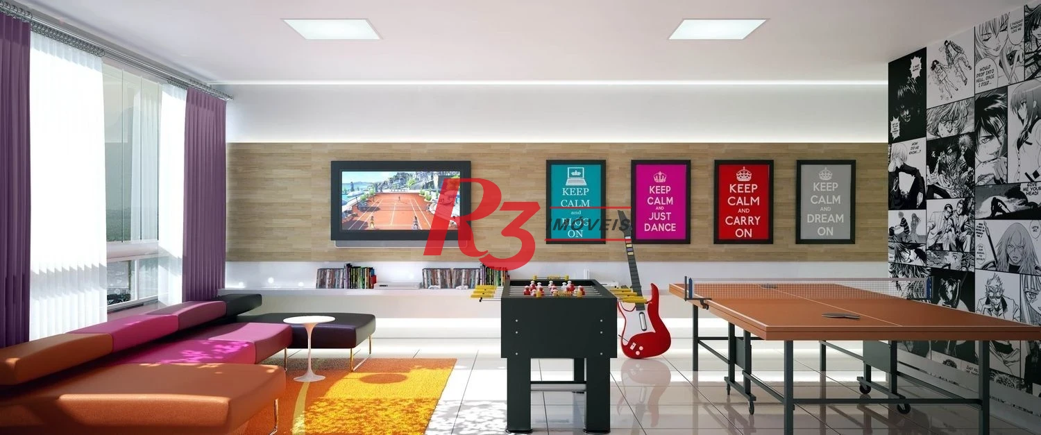 Apartamento à venda, 99 m² por R$ 875.000,00 - Centro - São Vicente/SP
