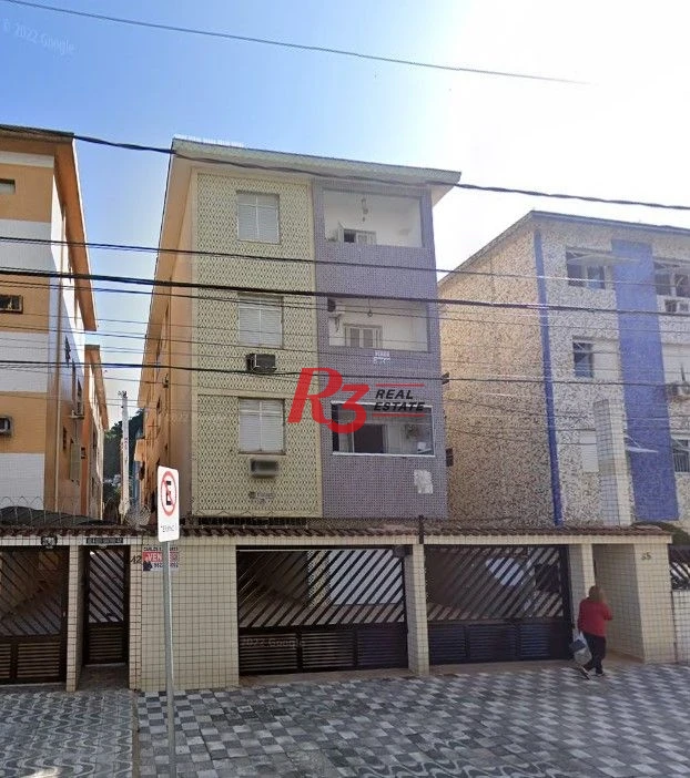 Apartamento com 3 dormitórios à venda, 80 m² por R$ 382.000,00 - Marapé - Santos/SP