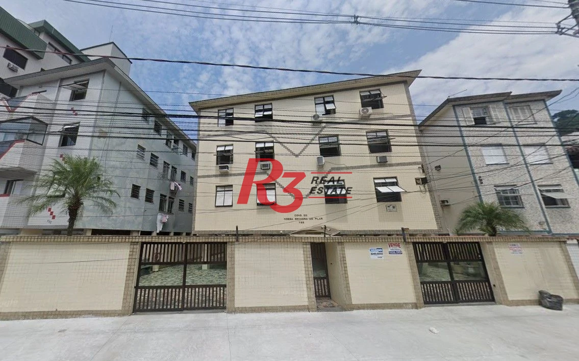 Apartamento com 2 dormitórios à venda, 61 m² por R$ 345.000,00 - Marapé - Santos/SP