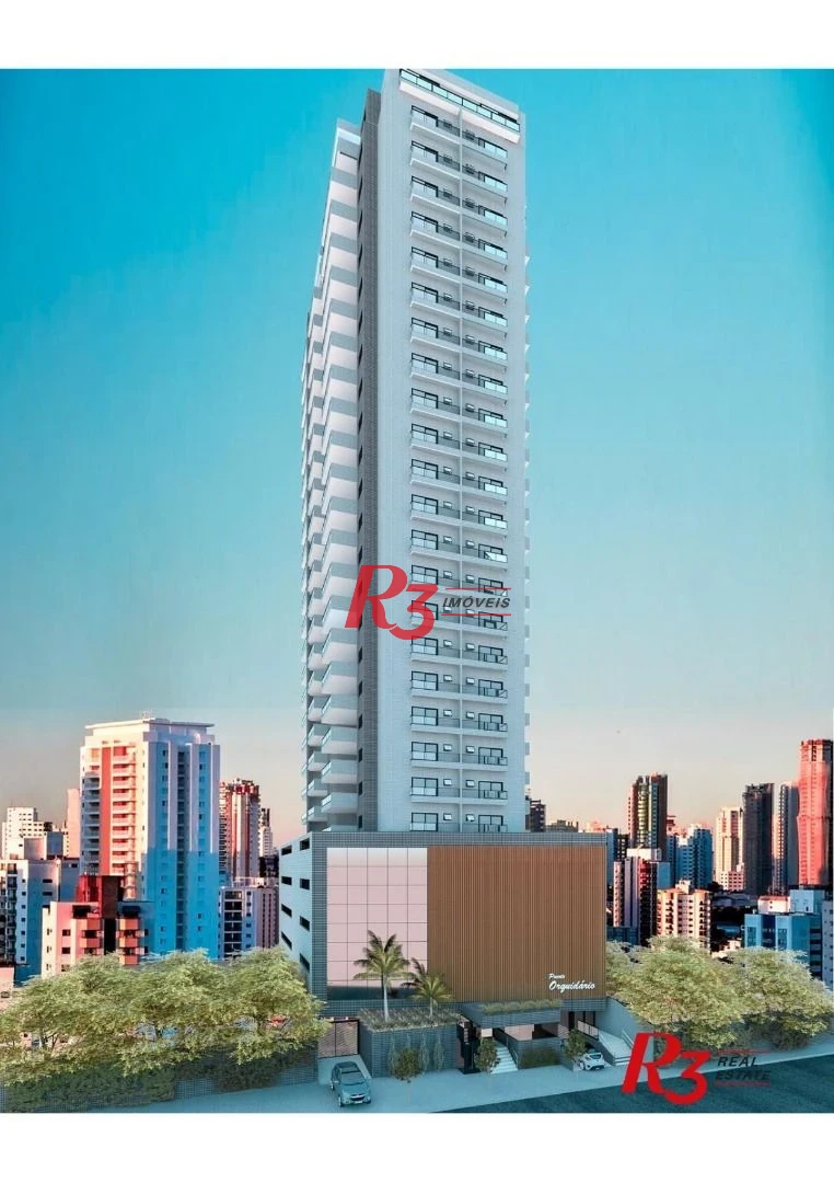 Apartamento com 2 dormitórios à venda, 70 m² por R$ 722.010,00 - José Menino - Santos/SP