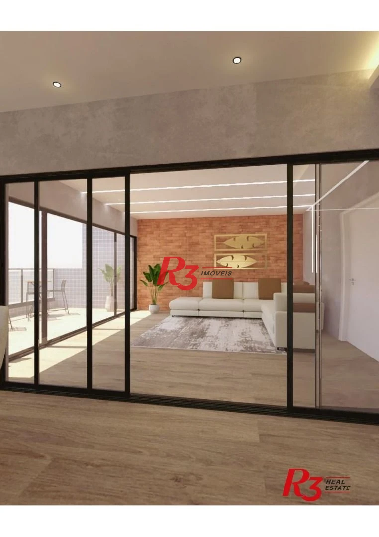 Apartamento com 2 dormitórios à venda, 70 m² por R$ 722.010,00 - José Menino - Santos/SP