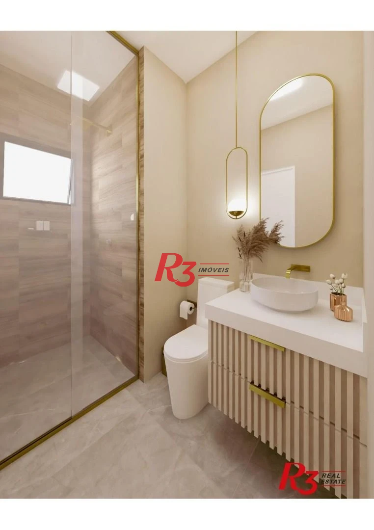 Apartamento com 2 dormitórios à venda, 70 m² por R$ 722.010,00 - José Menino - Santos/SP