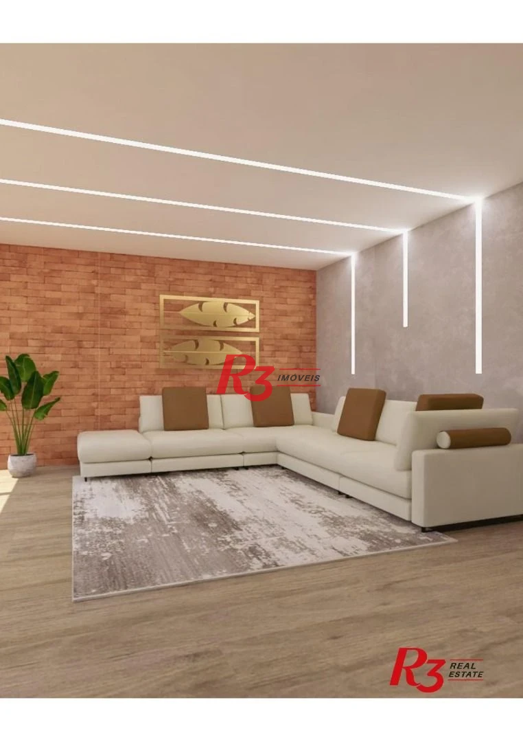 Apartamento com 2 dormitórios à venda, 70 m² por R$ 722.010,00 - José Menino - Santos/SP