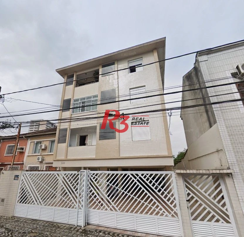 Apartamento com 2 dormitórios à venda, 94 m² por R$ 325.000,00 - Encruzilhada - Santos/SP