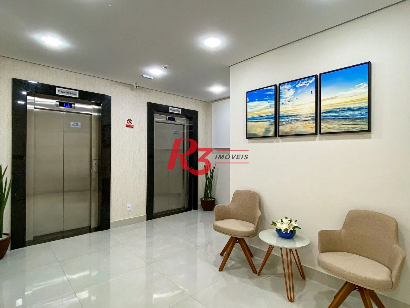 Apartamento à venda, 76 m² por R$ 830.000,00 - Embaré - Santos/SP