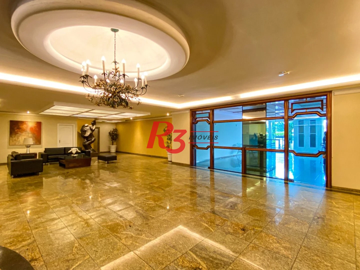 Apartamento com 3 dormitórios à venda, 162 m² por R$ 1.500.000,00 - Boqueirão - Santos/SP