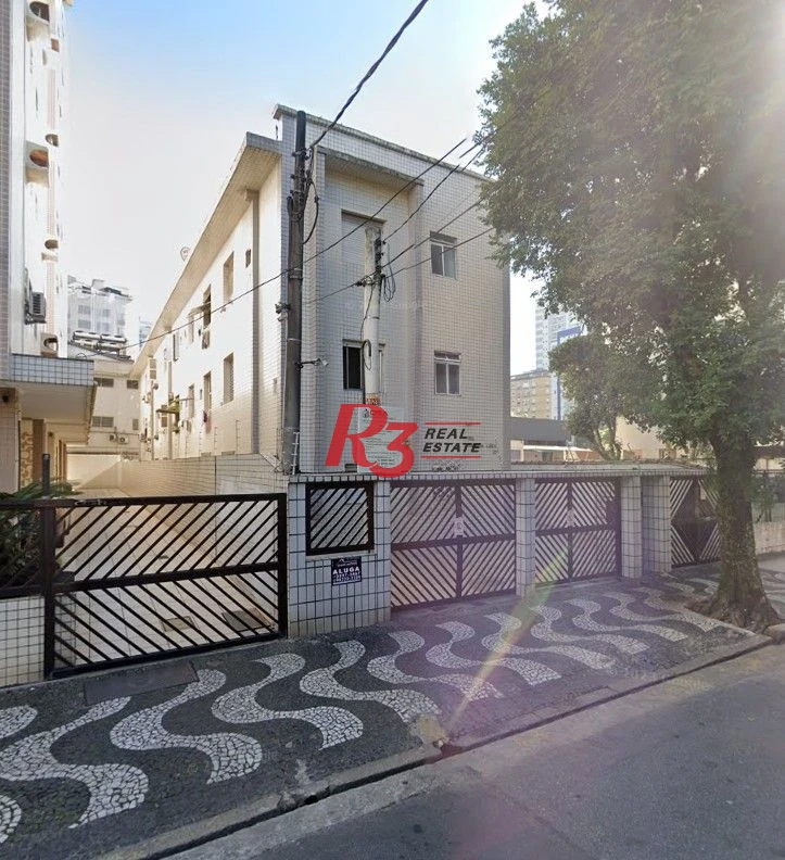 Kitnet para alugar, 32 m² por R$ 2.800,00/mês - Aparecida - Santos/SP