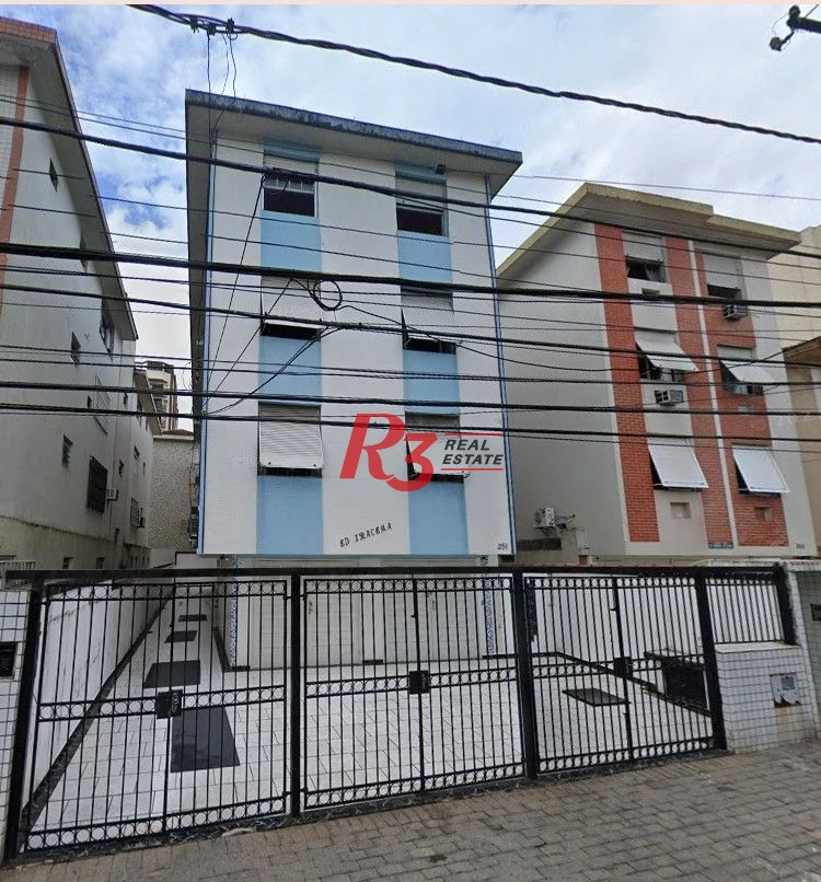 Apartamento com 3 dormitórios à venda, 93 m² por R$ 400.000,00 - Embaré - Santos/SP