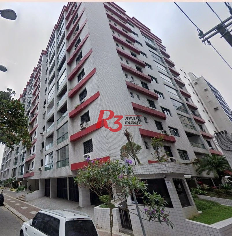 Apartamento com 3 dormitórios à venda, 164 m² por R$ 800.000,00 - Itararé - São Vicente/SP