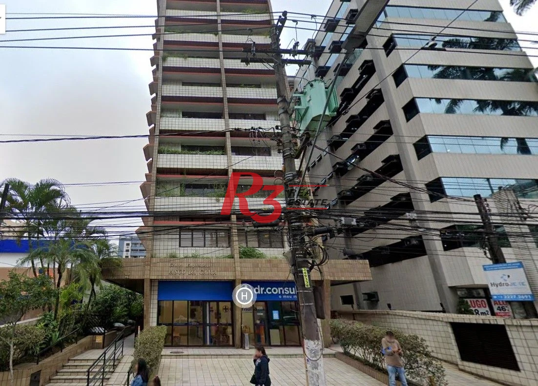 Conjunto para alugar, 70 m² por R$ 4.251,00/mês - Gonzaga - Santos/SP