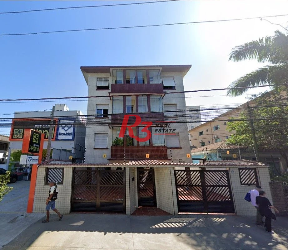 Apartamento com 2 dormitórios à venda, 83 m² por R$ 470.000,00 - Aparecida - Santos/SP