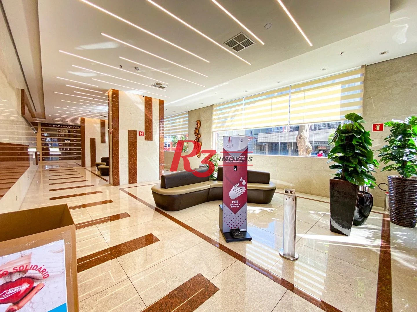 Sala para alugar, 104 m² por R$ 10.684,23/mês - Vila Matias - Santos/SP
