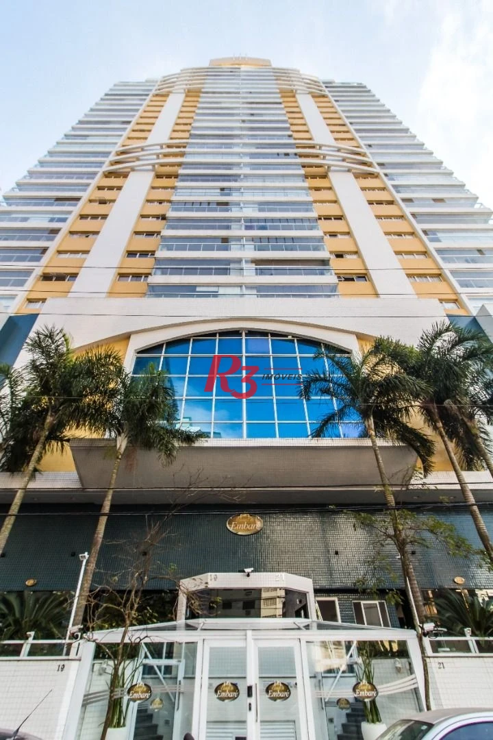 Apartamento à venda, 135 m² por R$ 2.160.000,00 - Embaré - Santos/SP