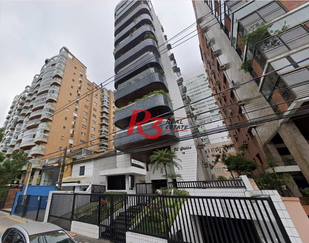 Apartamento com 4 dormitórios à venda, 240 m² por R$ 2.760.000,00 - Boqueirão - Santos/SP