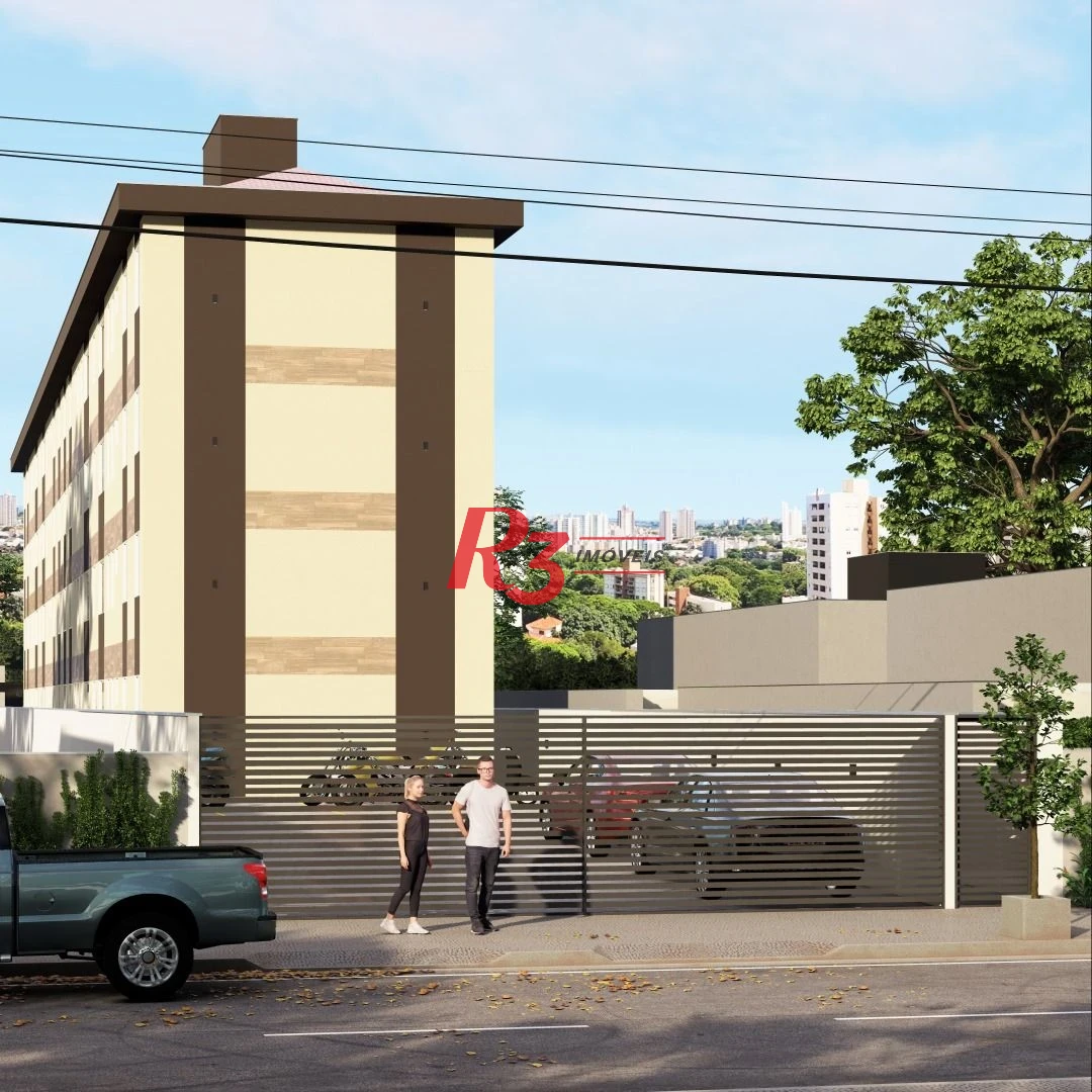 Apartamento à venda, 50 m² por R$ 372.949,00 - Macuco - Santos/SP