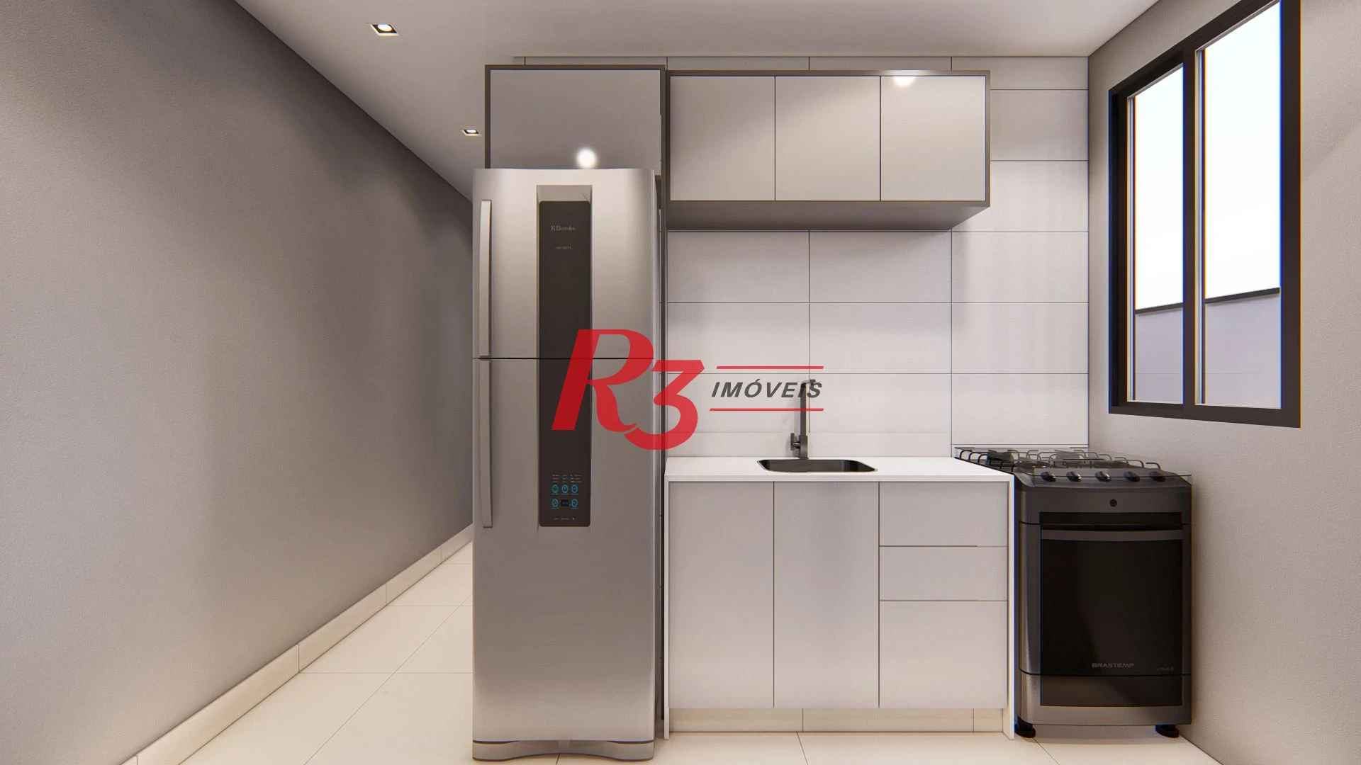 Apartamento à venda, 50 m² por R$ 372.949,00 - Macuco - Santos/SP