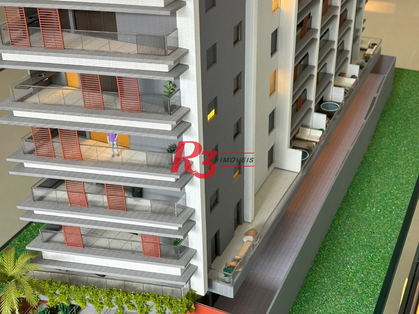 Apartamento Garden à venda, 42 m² por R$ 710.000,00 - Boqueirão - Santos/SP