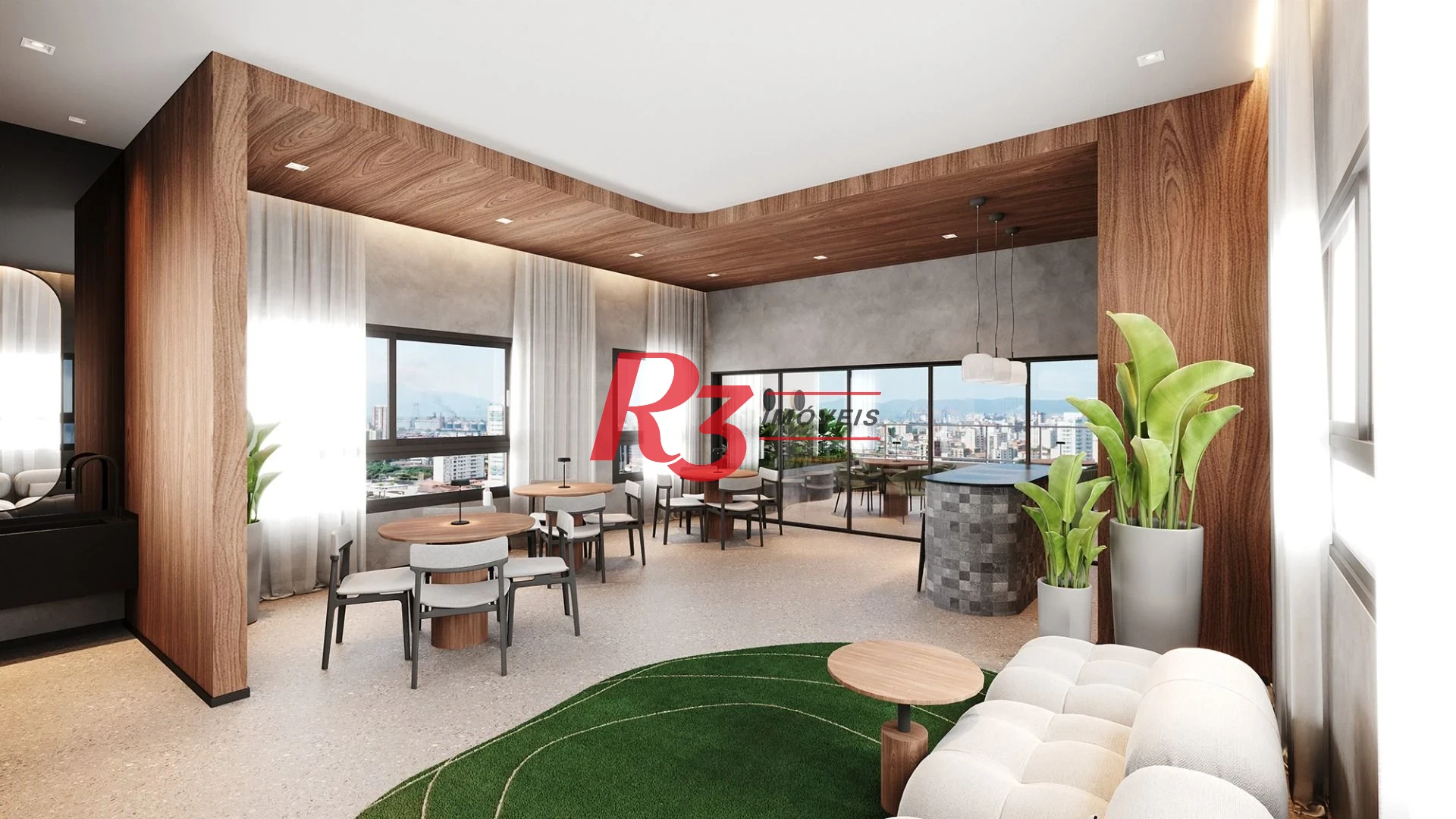 Apartamento Garden à venda, 42 m² por R$ 710.000,00 - Boqueirão - Santos/SP
