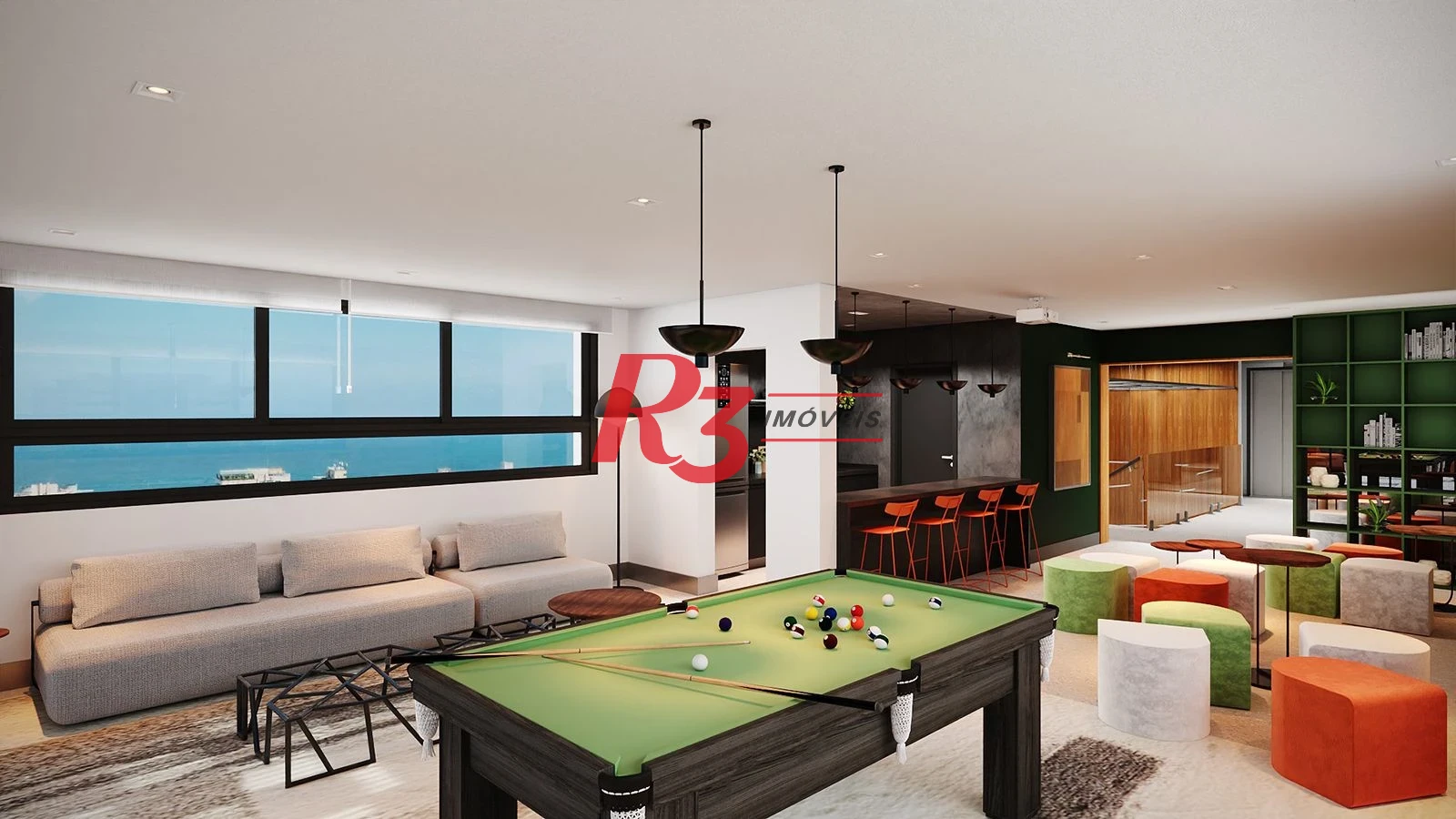 Apartamento Garden à venda, 42 m² por R$ 710.000,00 - Boqueirão - Santos/SP
