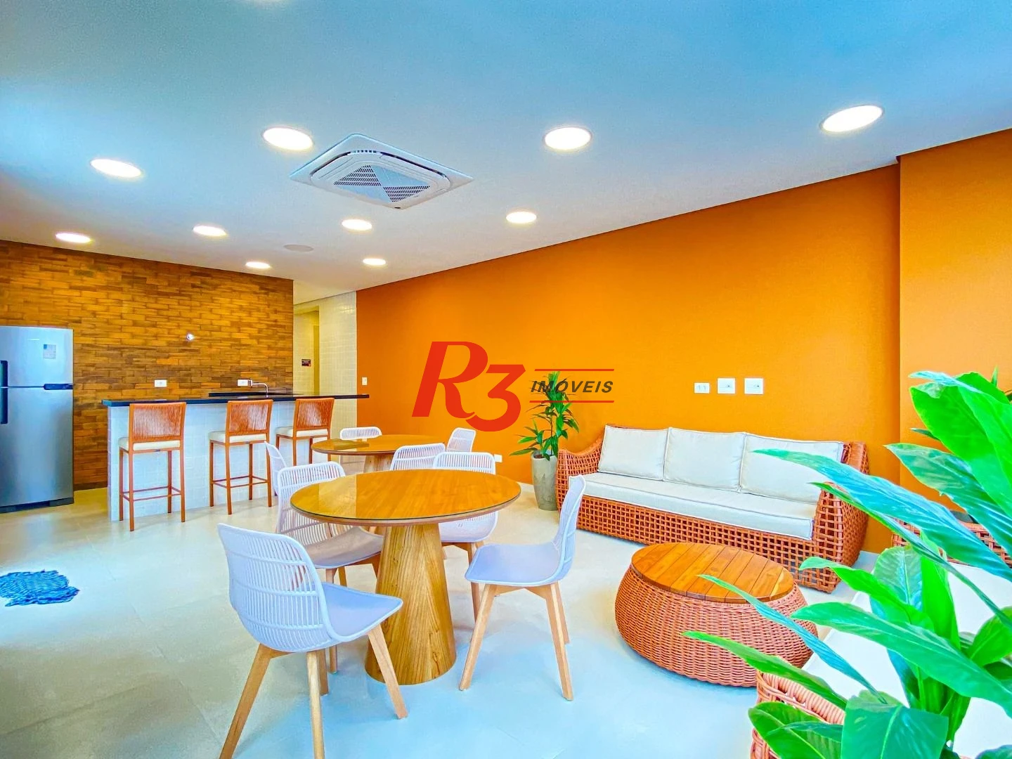 Apartamento com 2 dormitórios para alugar, 69 m² por R$ 5.500,02/mês - Boqueirão - Santos/SP