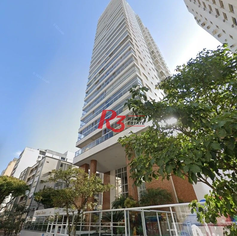 Apartamento com 3 dormitórios à venda, 125 m² por R$ 1.850.000,00 - Embaré - Santos/SP