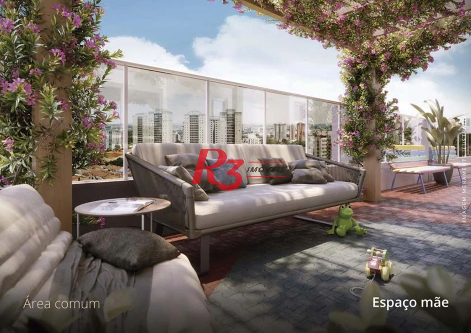Apartamento à venda, 86 m² por R$ 983.981,25 - Gonzaga - Santos/SP