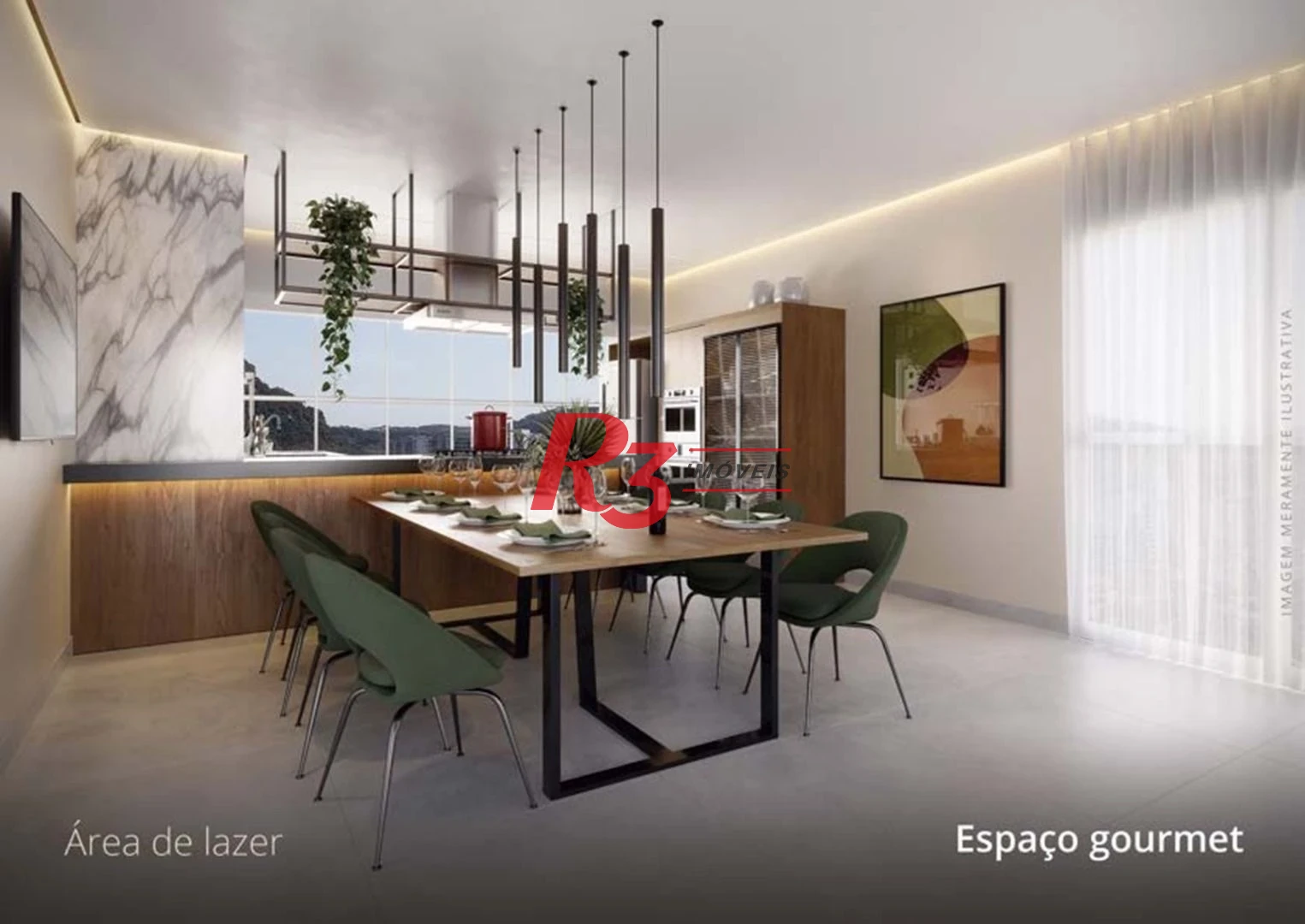 Apartamento à venda, 86 m² por R$ 983.981,25 - Gonzaga - Santos/SP