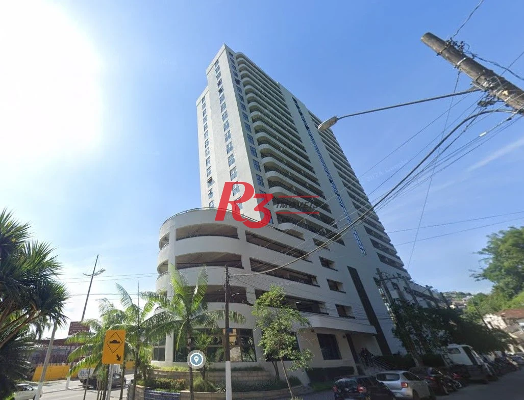 Sala para alugar, 51 m² por R$ 3.500,00/mês - Valongo - Santos/SP