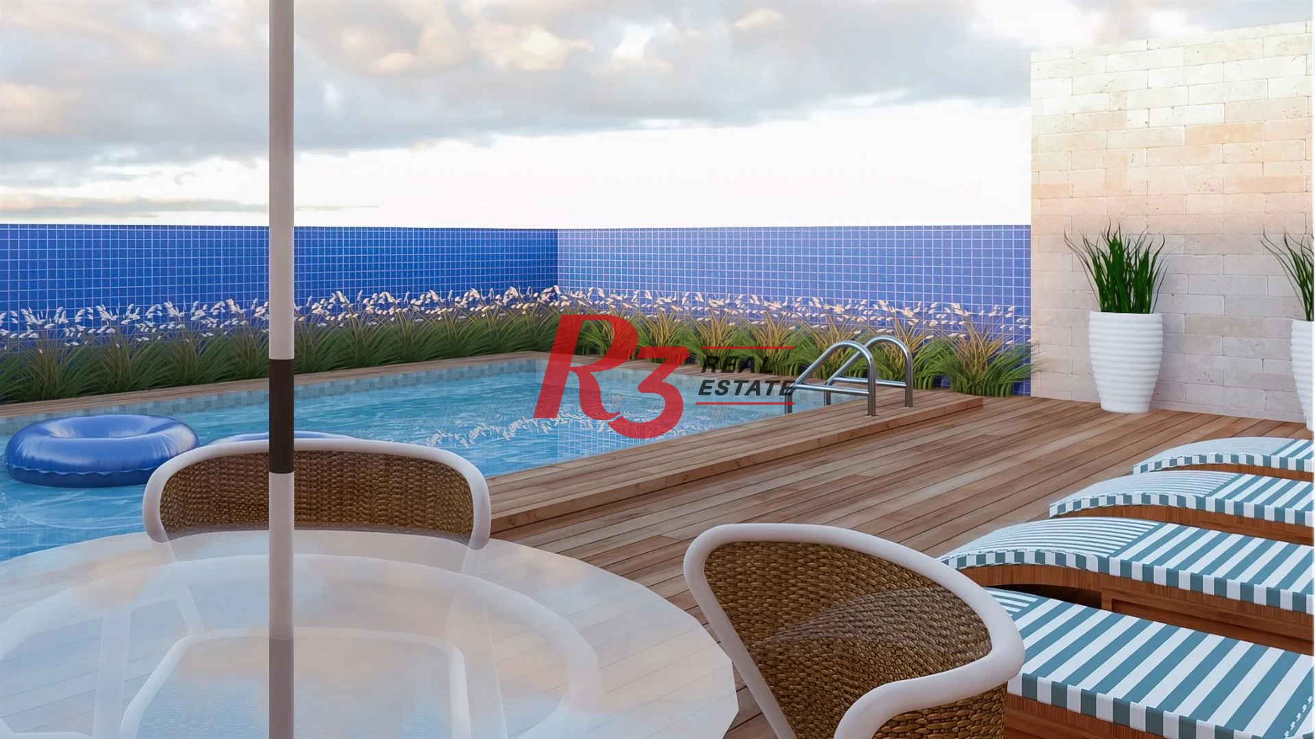 Apartamento à venda, 37 m² por R$ 388.000,00 - Macuco - Santos/SP