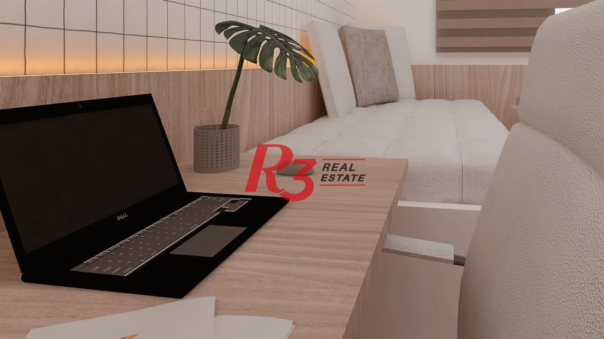 Apartamento à venda, 37 m² por R$ 388.000,00 - Macuco - Santos/SP