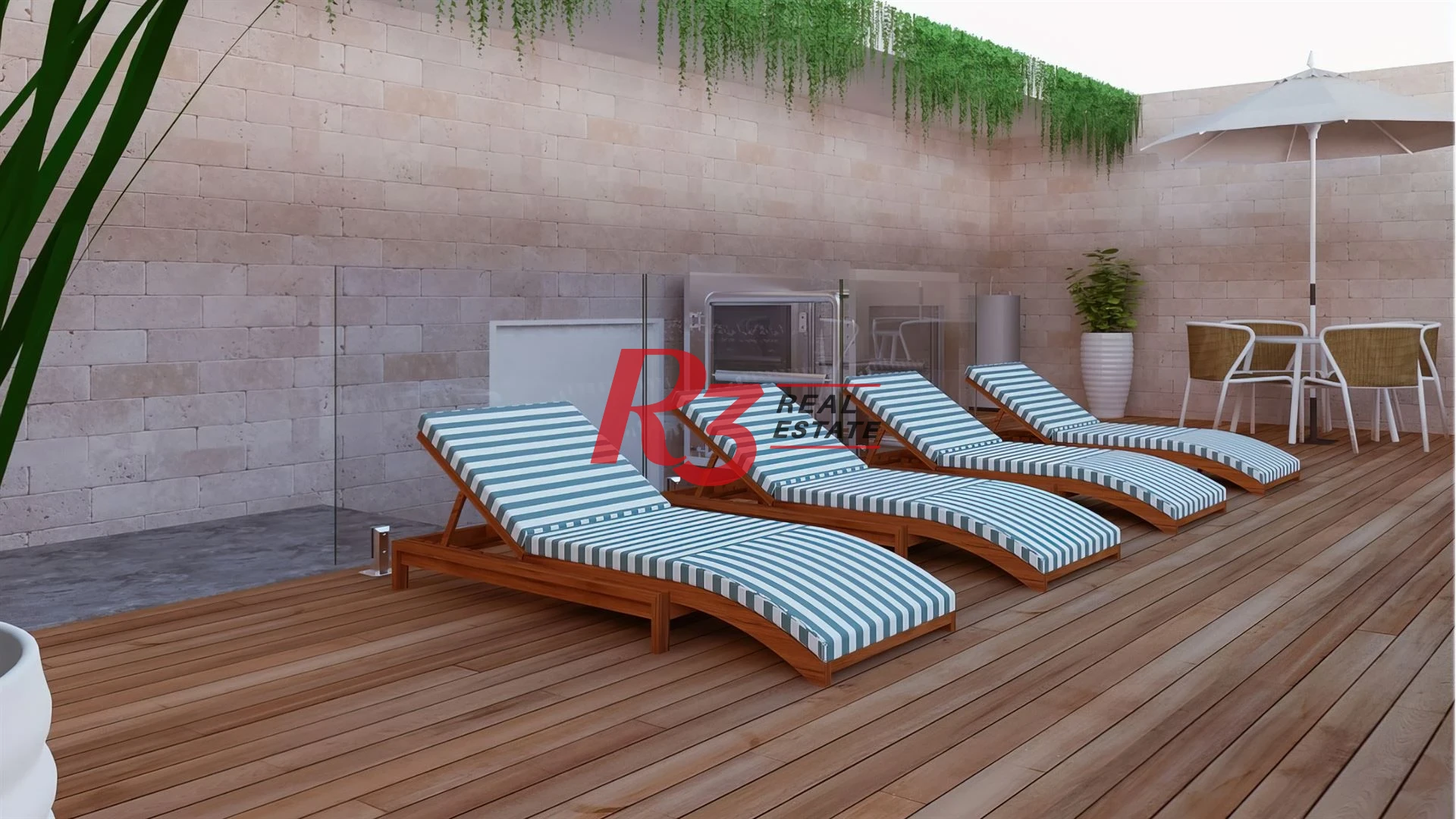Apartamento à venda, 37 m² por R$ 388.000,00 - Macuco - Santos/SP