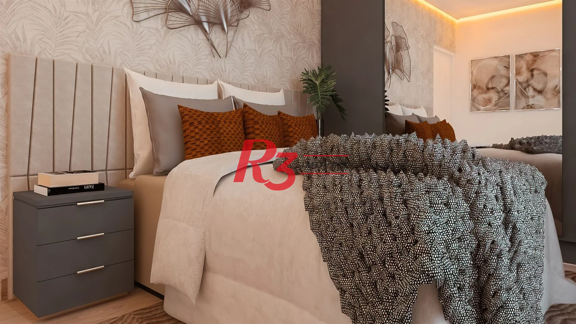 Apartamento com 2 dormitórios à venda, 59 m² por R$ 574.000,00 - Macuco - Santos/SP