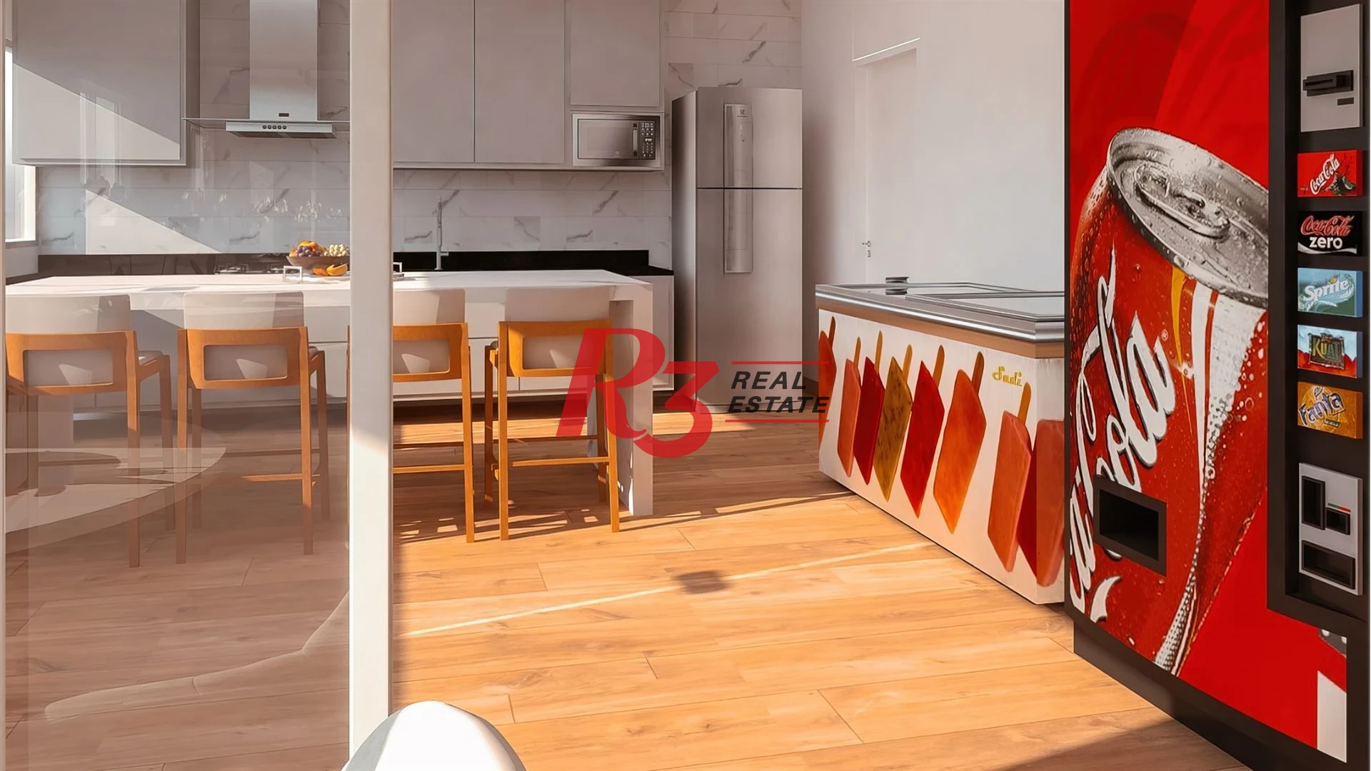 Apartamento à venda, 37 m² por R$ 388.000,00 - Macuco - Santos/SP