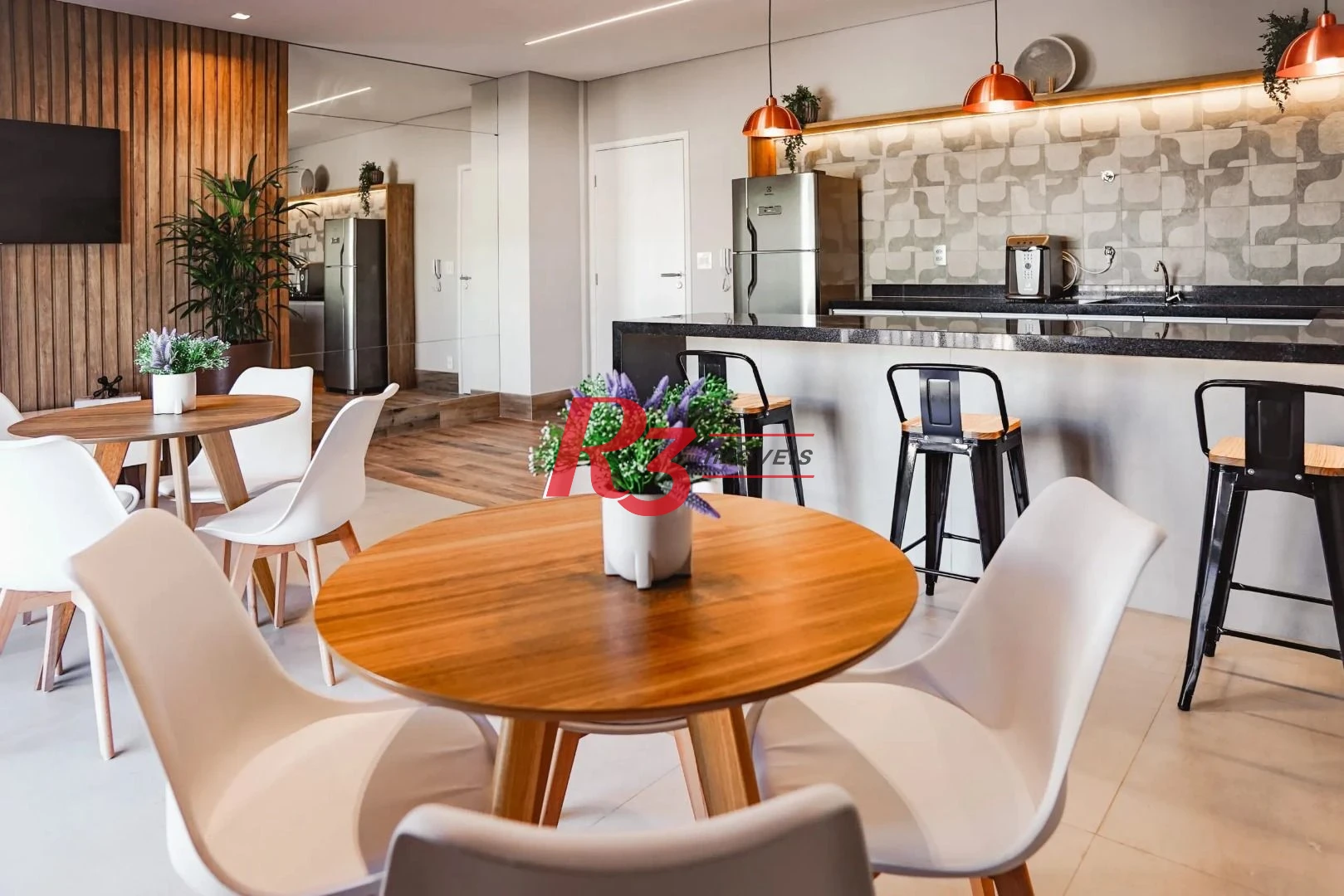 Apartamento com 1 dormitório para alugar, 47 m² por R$ 5.500,00/mês - Embaré - Santos/SP