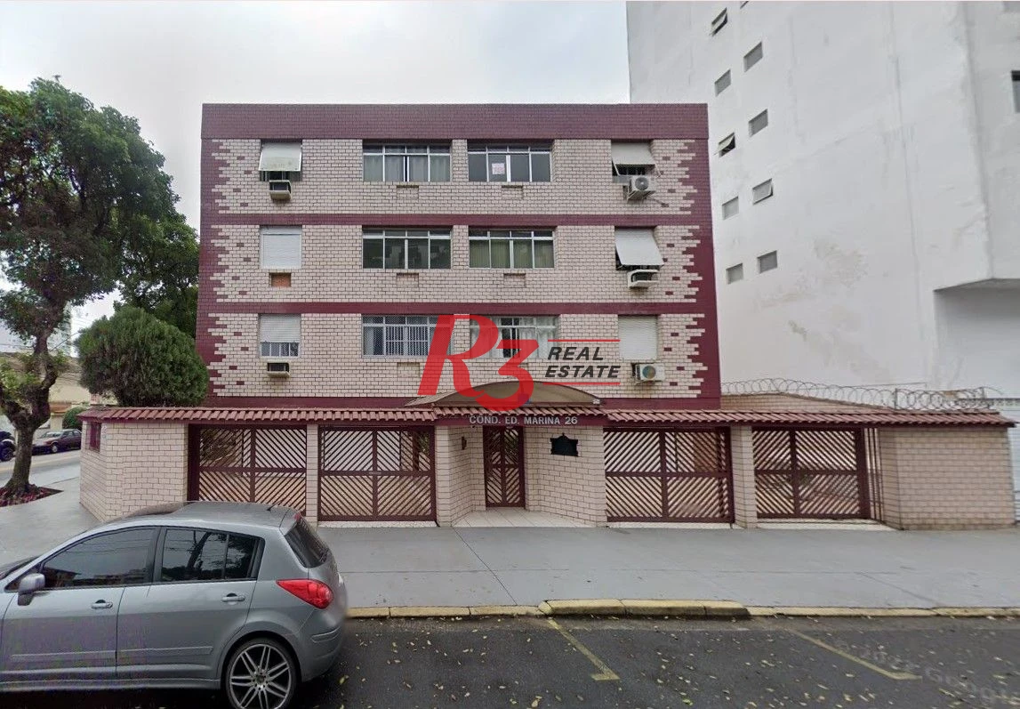 Apartamento com 2 dormitórios à venda, 82 m² por R$ 450.000,00 - Embaré - Santos/SP