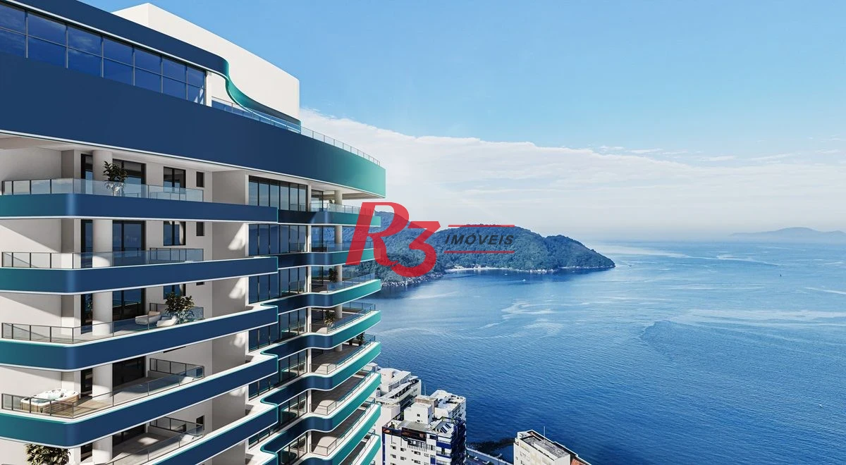 Apartamento à venda, 156 m² por R$ 3.200.000,00 - Ponta da Praia - Santos/SP