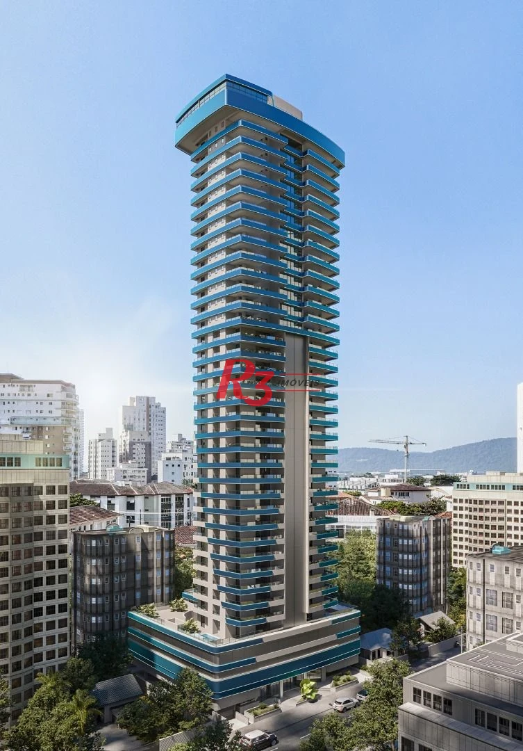 Apartamento à venda, 156 m² por R$ 3.200.000,00 - Ponta da Praia - Santos/SP
