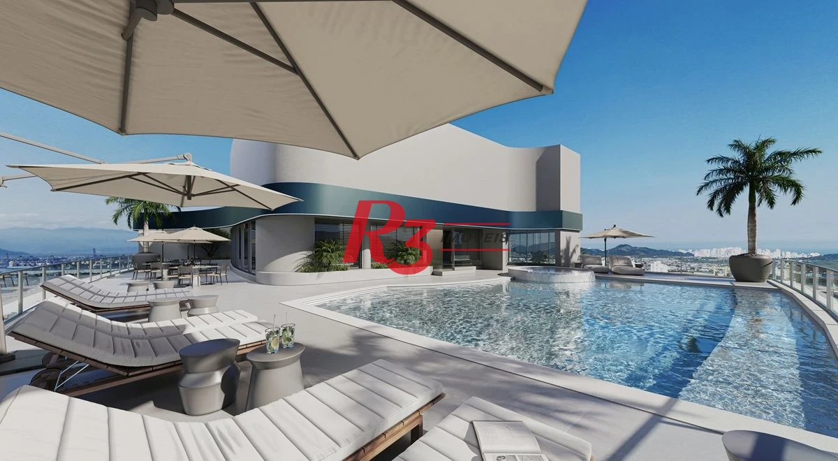 Apartamento à venda, 156 m² por R$ 3.200.000,00 - Ponta da Praia - Santos/SP