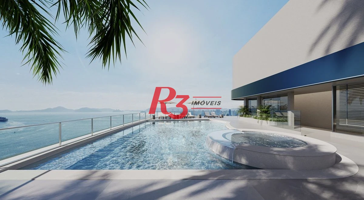 Apartamento à venda, 156 m² por R$ 3.200.000,00 - Ponta da Praia - Santos/SP
