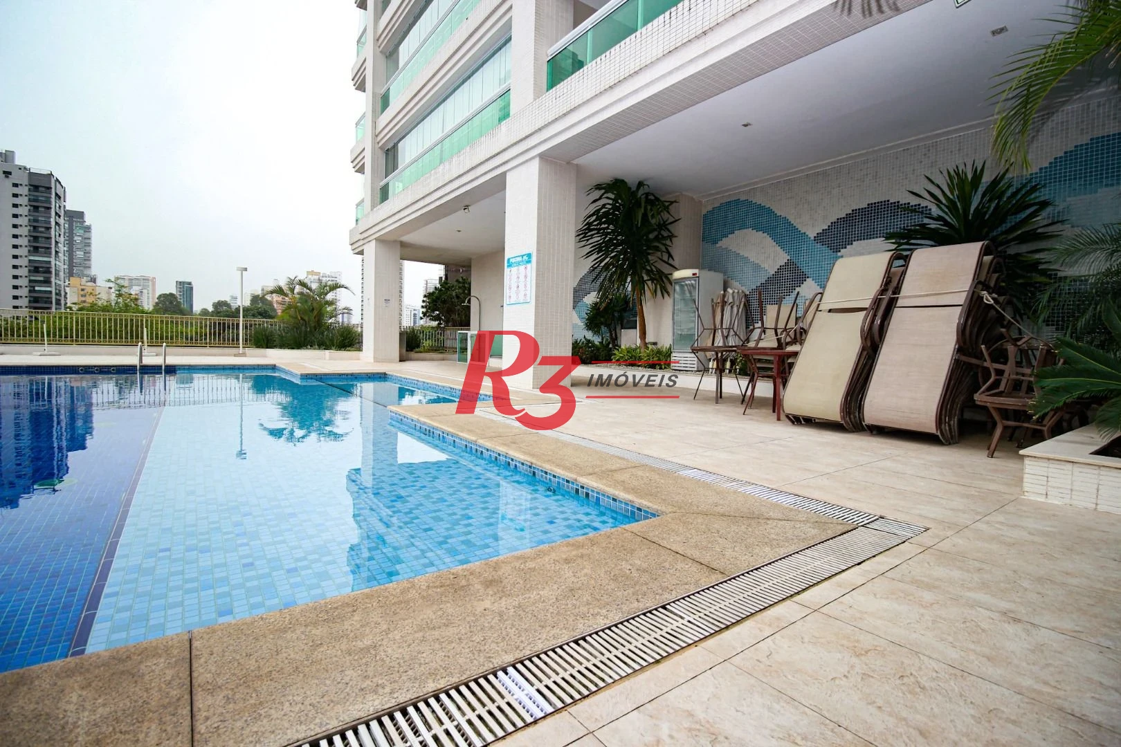 Apartamento com 2 dormitórios para alugar, 128 m² por R$ 14.000,01/mês - Aparecida - Santos/SP