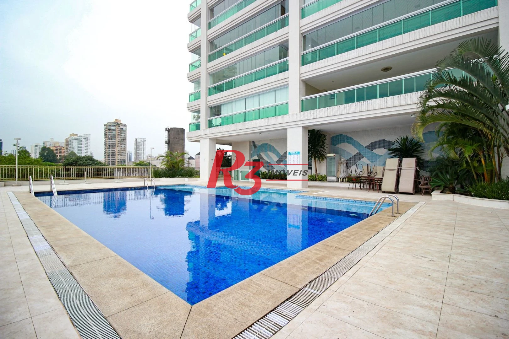 Apartamento com 2 dormitórios para alugar, 128 m² por R$ 14.000,01/mês - Aparecida - Santos/SP